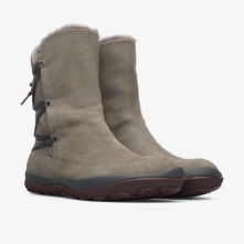 Camper Grey Boots Womens - Peu Pista Online Ireland | YVEZU2308